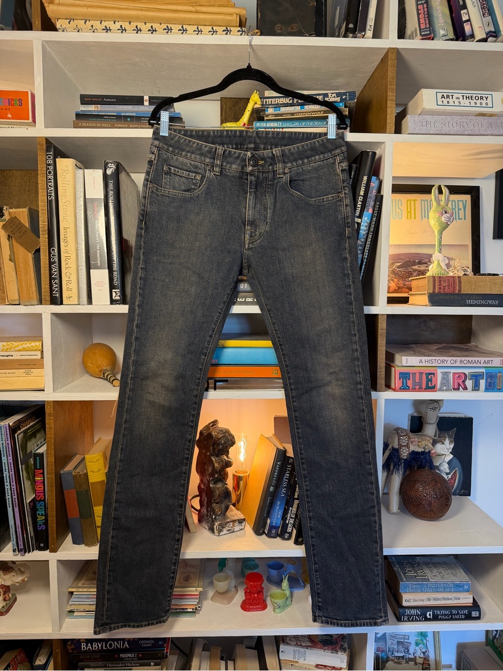 Etro Men's Dark Washed Slim Straight Jeans